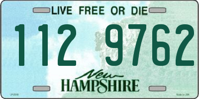 NH license plate 1129762