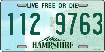 NH license plate 1129763