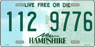 NH license plate 1129776