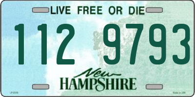 NH license plate 1129793