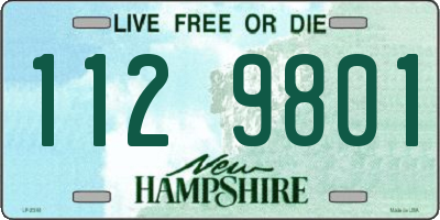 NH license plate 1129801