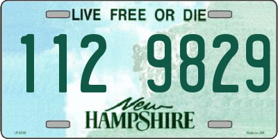 NH license plate 1129829