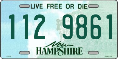 NH license plate 1129861