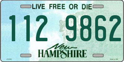 NH license plate 1129862