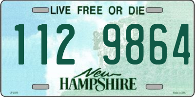 NH license plate 1129864