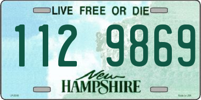 NH license plate 1129869