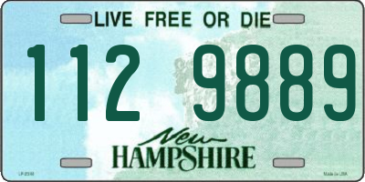 NH license plate 1129889