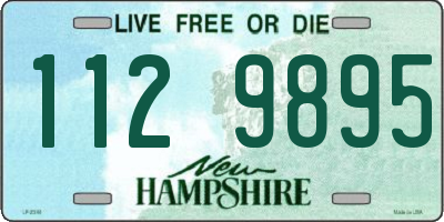NH license plate 1129895