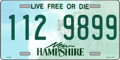 NH license plate 1129899