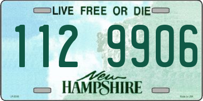 NH license plate 1129906