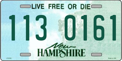 NH license plate 1130161