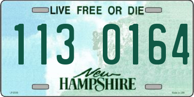 NH license plate 1130164