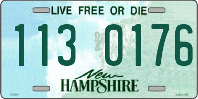NH license plate 1130176