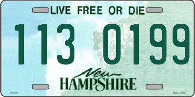 NH license plate 1130199