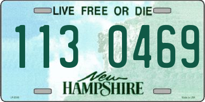 NH license plate 1130469