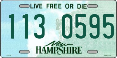 NH license plate 1130595
