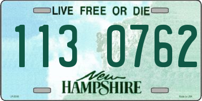 NH license plate 1130762