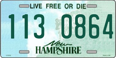 NH license plate 1130864