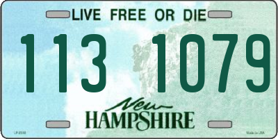 NH license plate 1131079