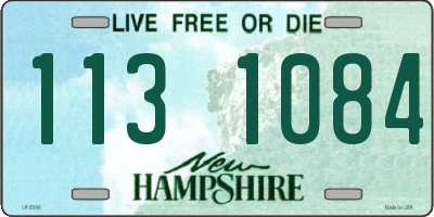 NH license plate 1131084