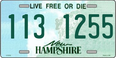 NH license plate 1131255