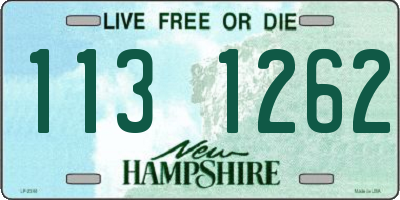 NH license plate 1131262