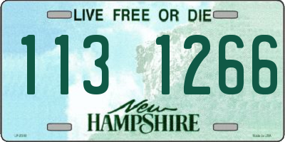 NH license plate 1131266