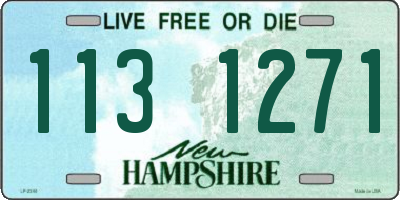 NH license plate 1131271