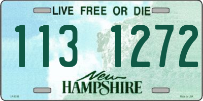 NH license plate 1131272