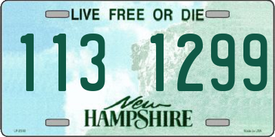NH license plate 1131299