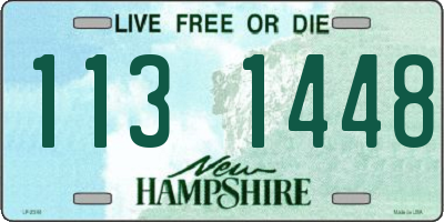 NH license plate 1131448