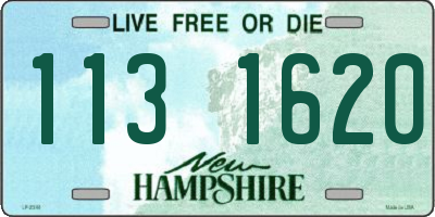 NH license plate 1131620