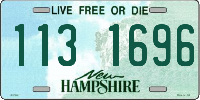 NH license plate 1131696