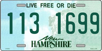 NH license plate 1131699
