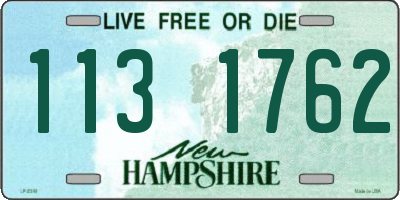 NH license plate 1131762