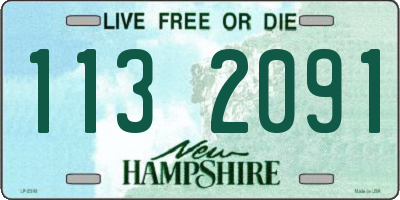 NH license plate 1132091