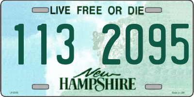 NH license plate 1132095