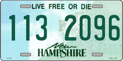 NH license plate 1132096