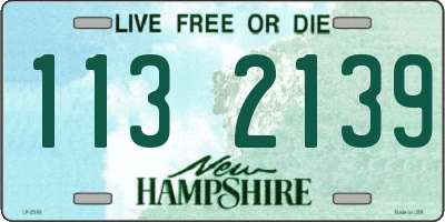 NH license plate 1132139