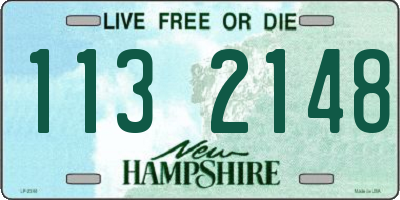 NH license plate 1132148