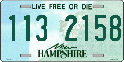 NH license plate 1132158