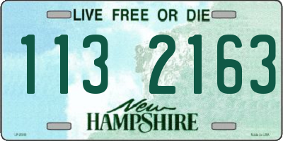 NH license plate 1132163