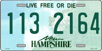NH license plate 1132164