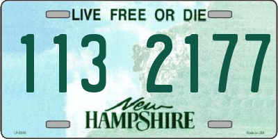 NH license plate 1132177