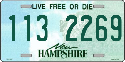 NH license plate 1132269