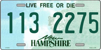 NH license plate 1132275