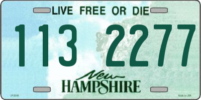 NH license plate 1132277