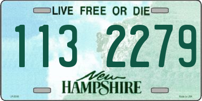 NH license plate 1132279