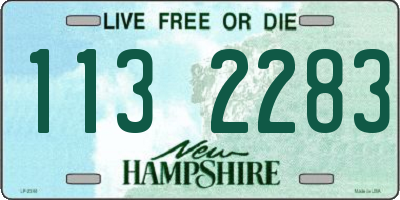 NH license plate 1132283