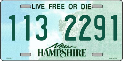 NH license plate 1132291